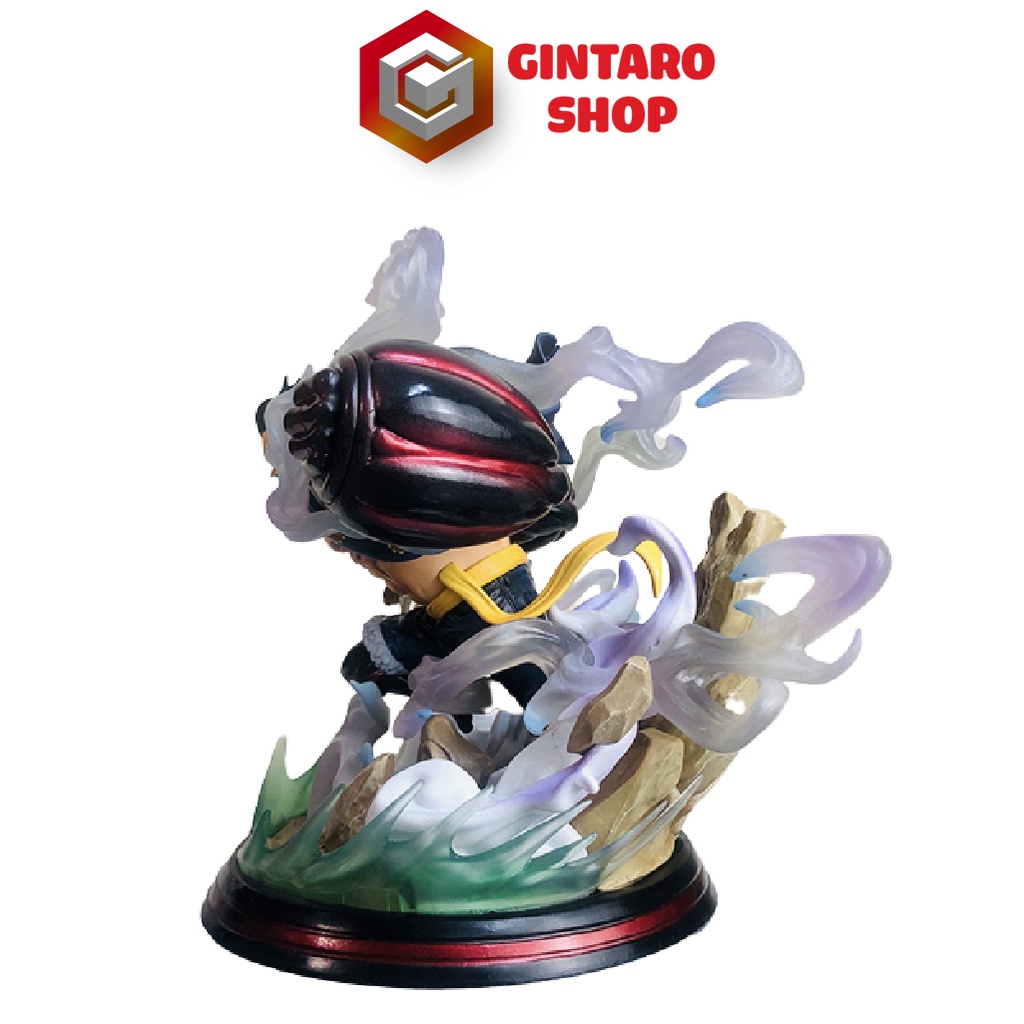 Mô hình One Piece Luffy gear 4 hầu vương pháo kèm hiệu ứng to và sắc nét, Mô hình nhân vật Luffy gear 4 Full Box
