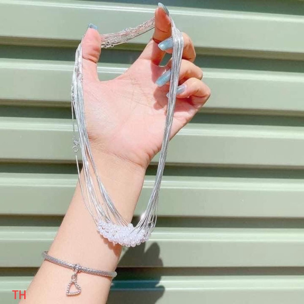 Dây chuyền mặt tai. Bạc_Ngọc Anh