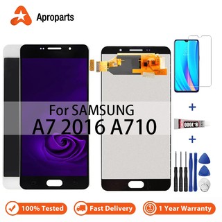 Màn hình lcd samsung galaxy a7 2016 a710 a710f a710s a710k a710m bộ số hóa cảm ứng linh kiện thay thế