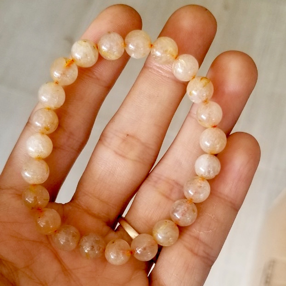 Vòng tay chuỗi T.A tóc-nhiều cỡ ly