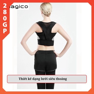 Đai chống gù, đai chống khòm lưng - Đai chống đau lưng DR.MAGICO