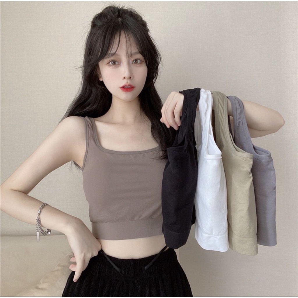 Áo Bra Nữ Thun Mềm Dáng Lửng Siêu Hot