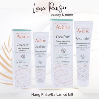sẵn mẫu mới kem dưỡng phục hồi da Cicalfate Avene 40ml và 100ml hàng pháp có bill