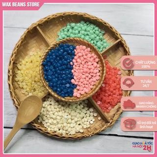 100g sáp wax lông nóng wax beans - sáp wax lông nóng hạt đậu loại cao cấp bám lông tốt