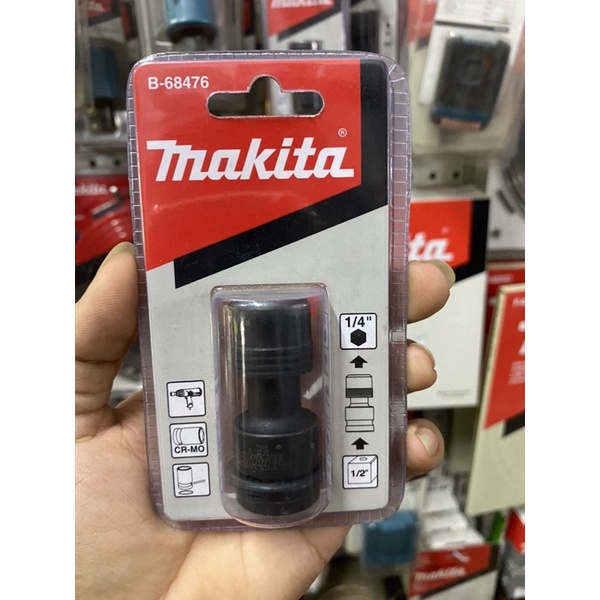 Đầu Chuyển Bulong 1/2" Sang Vặn Vít 6.35mm Makita B-68476
