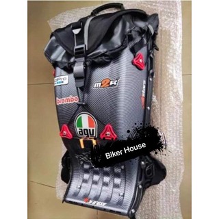Balo vỏ nhựa cứng đi xe máy chống nước