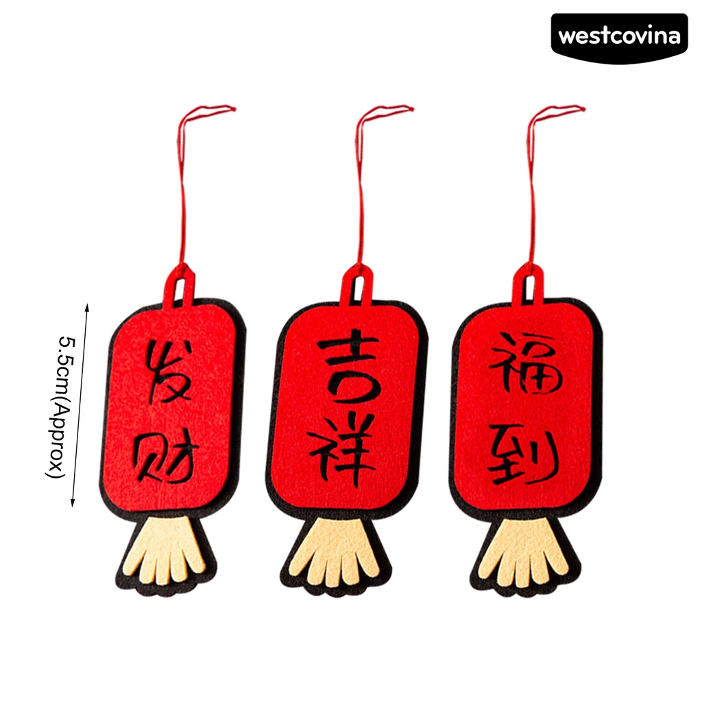 [Hot]☃1 Bộ Biển Báo Thắt Nút Màu Sắc Tươi Sáng Chống Thấm Nước Trang Trí Kiểu Trung Hoa