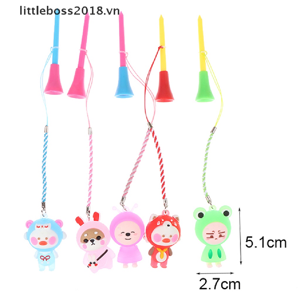 Giá Đỡ Bóng Golf Bằng Cao Su Có Đèn Nhấp Nháy Chống Mất Hoạt Hình