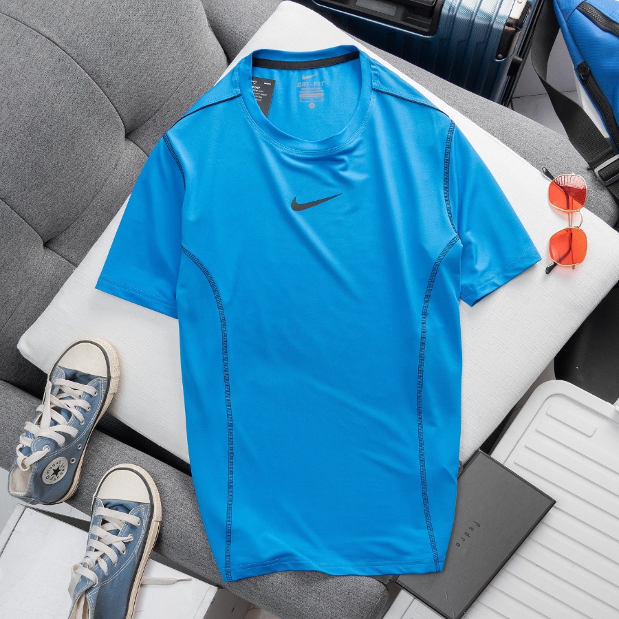 Áo thun nam ngắn tay thể thao chất liệu thun poly lạnh 4 chiều A09