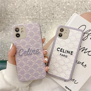 Ốp Điện Thoại Thêu Logo Lớn Sang Trọng Cho iPhone11 / 12pro / xs / max / 8p / xr / 7 Hhr6 12