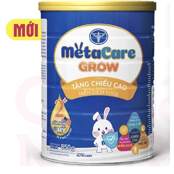 Sữa Metacare GROW 2+ 900g