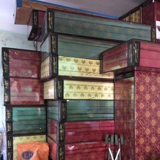 Đệm bông ép Queensweet Hàn quốc gấp 3mảnh (80cm x1,9m )❤️❤️❤️