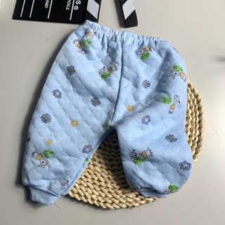 Quần dài cho bé sơ sinh, quần nỉ xốp trần bông cho bé