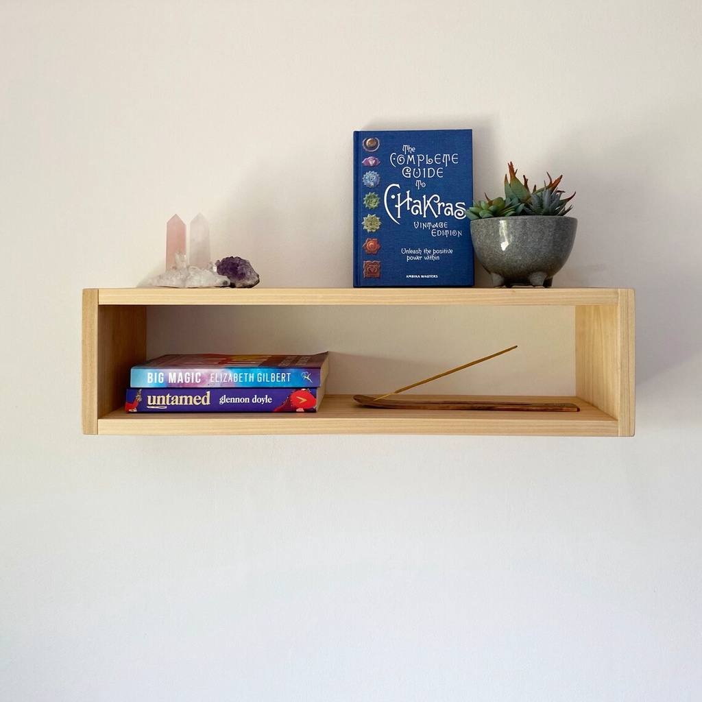 Combo Kệ Trang Trí Tường Gỗ Thông Nhiều Mẫu