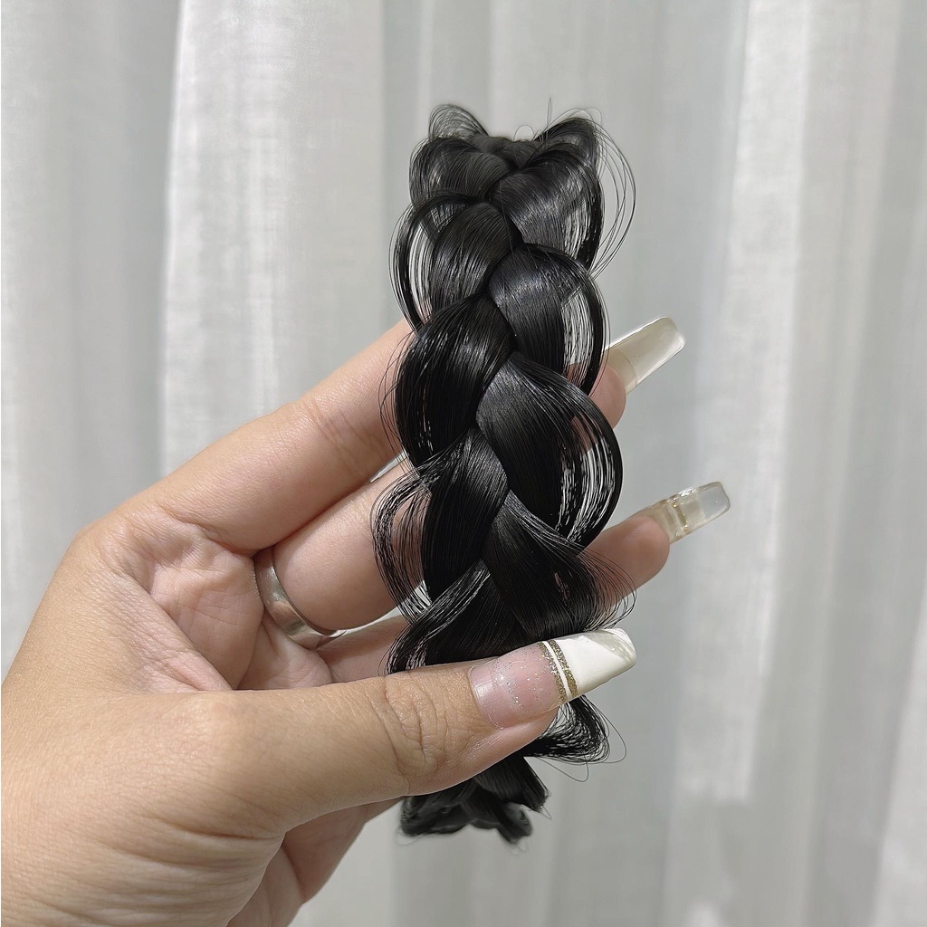 Băng đô bính tóc giả cao cấp