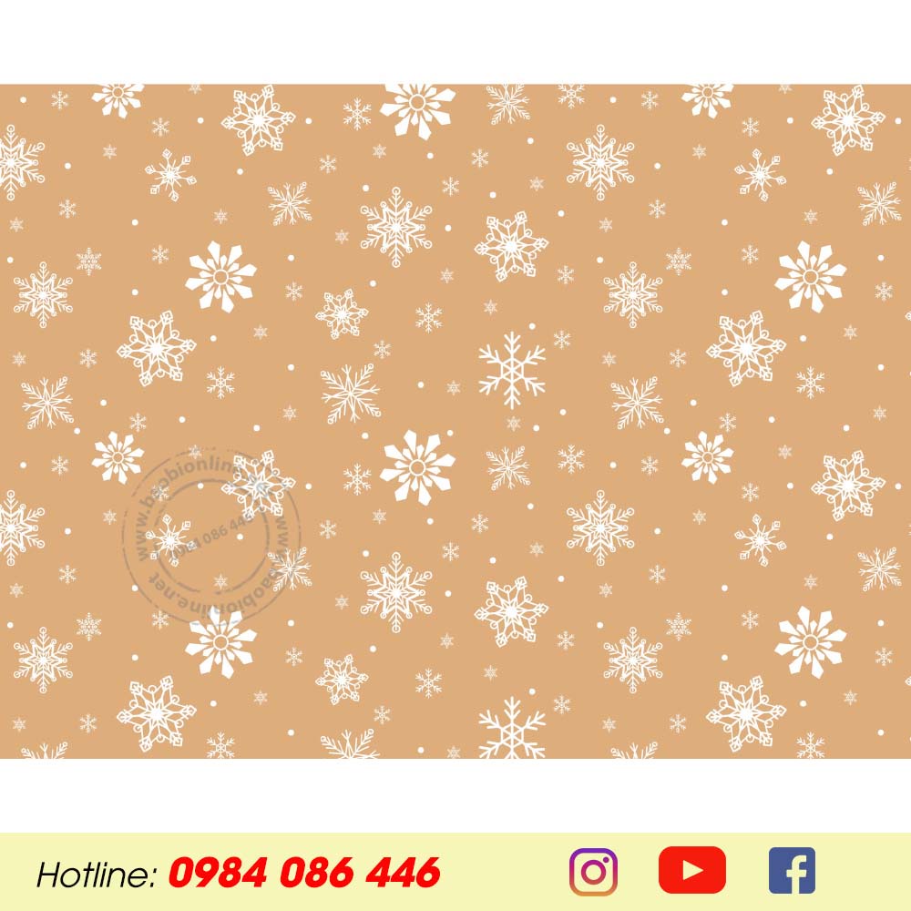 GIẤY GÓI QUÀ NGẪU NHIÊN MÀU SẮC | GIẤY GÓI QUÀ MANG HỌA TIẾT NOEL - BAOBIONLINE