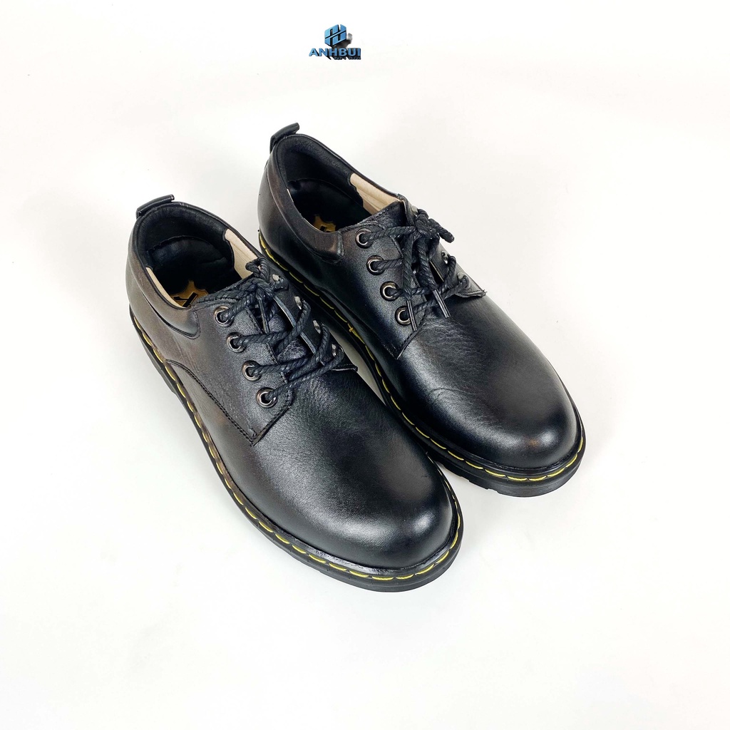 Giày Nam, Nữ Dr.Martens - D09 Tăng Chiều Cao 3cm ⚡ Tặng 1 đôi lót da thật chống hôi chân ⚡