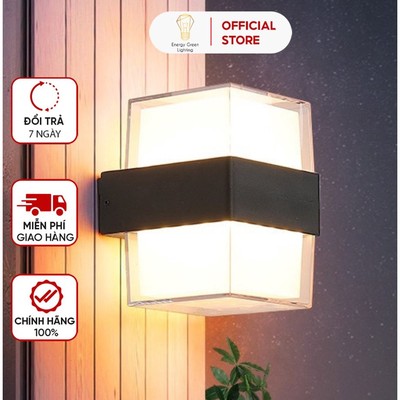 Đèn Tường Chống Nước Energy Green Lighting Phong Cách Bắc Âu DT-1308 - Trang Trí Ngoài Sân - Góc Ban Công - Hành Lang