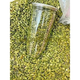 1kg hạt bí được rang tay thơm ngon mẩy hạt