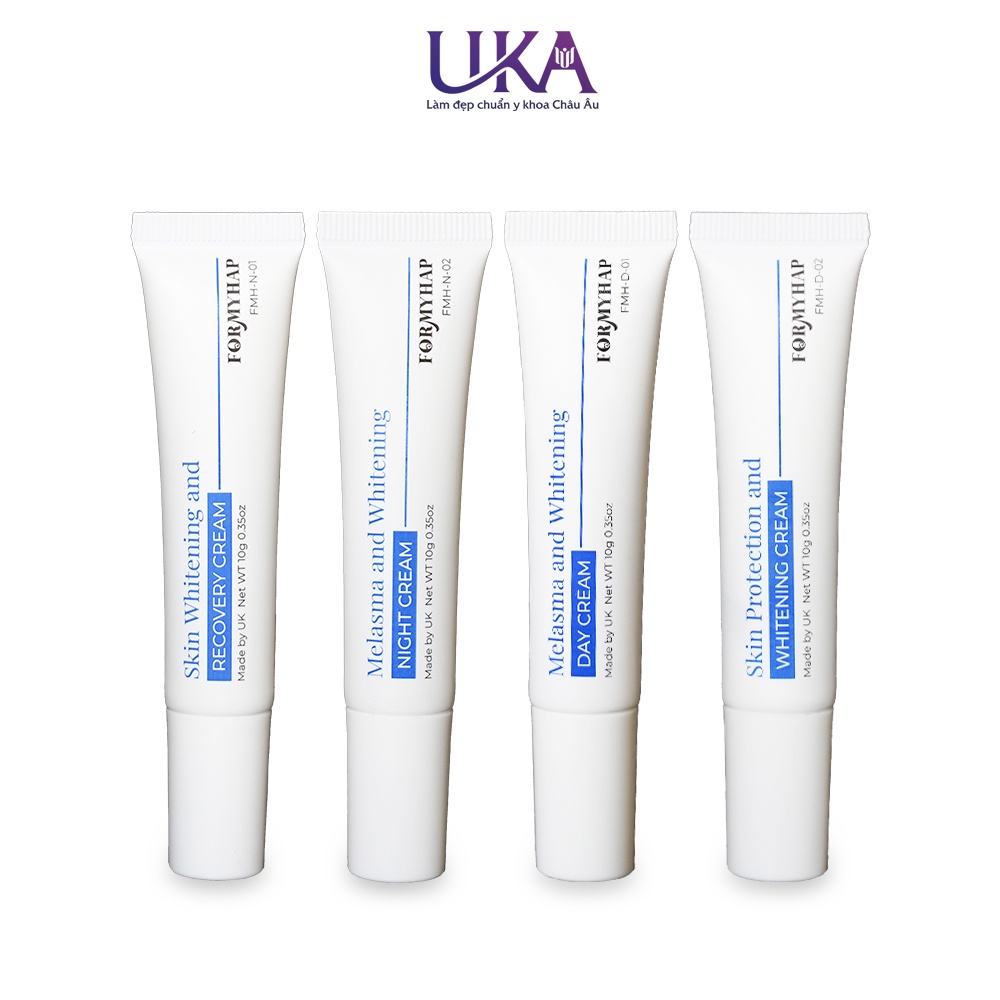 Bộ Kem Ức Chế Nám Chuyên Sâu 4 Tuýp FORMYHAP Ordicosy 10g/Tuýp loại bỏ sắc tố gây sạm nám, làm sáng các vùng da bị nám. | BigBuy360 - bigbuy360.vn