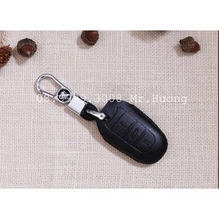 Bao da chìa khoá peugeot, ốp bảo vệ chìa khoá da cao cấp peugeot new
