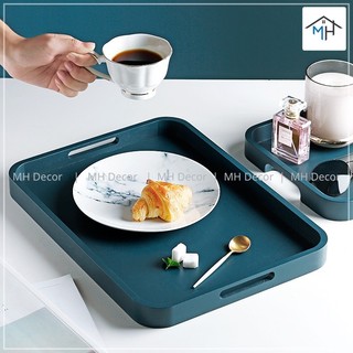 Khay gỗ xanh Decor - KT04