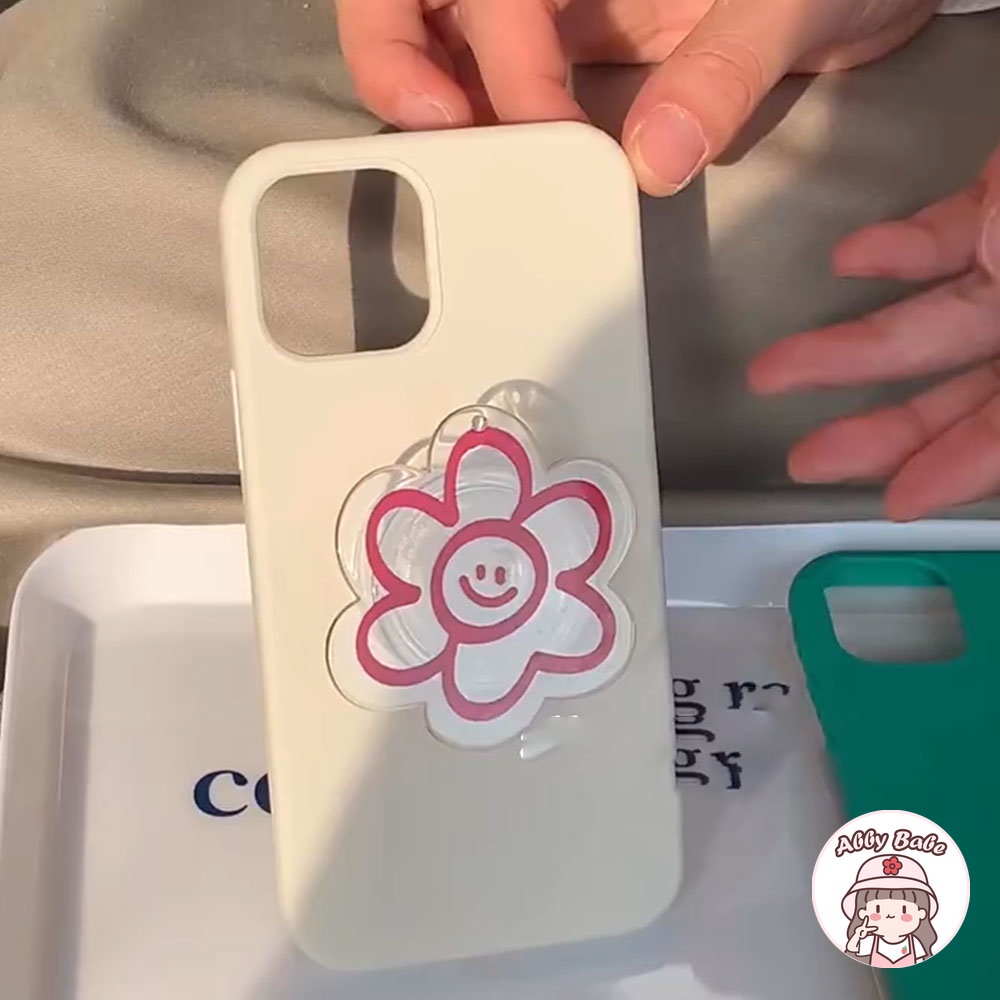 Ốp Điện Thoại TPU Mềm Họa Tiết Hoạt Hình Chống Mồ Hôi Có Giá Đỡ Cho IPhone 14 Pro Max 11 7Plus 13 12 11 Pro Max X XS