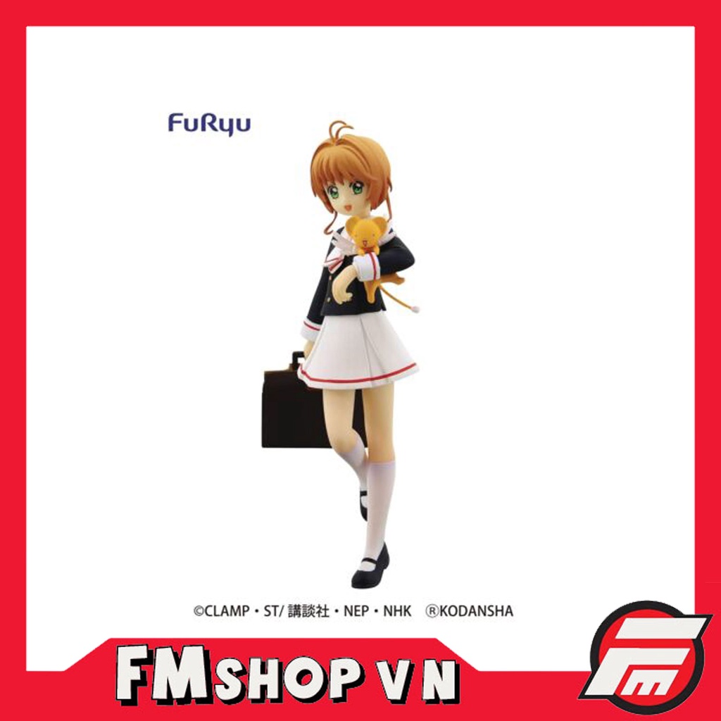 MÔ HÌNH NHÂN VẬT THỦ LĨNH THẺ BÀI FURYU SAKURA UNIFORM VER