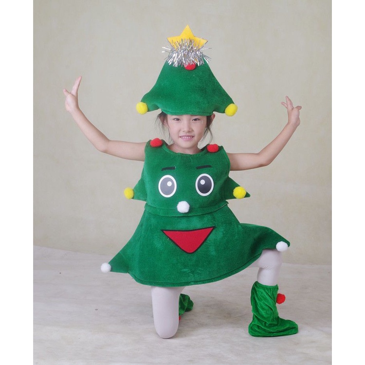 Trang Phục Giáng Sinh Cho Trẻ Em Cây Thông Noel c 11.3