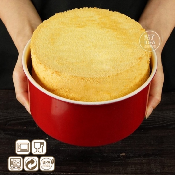 Khuôn tròn đế rời Suncity- 8”: 21.5*21.5*9cm