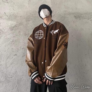 [ Hàng Sẵn ]  Bomber dạ Nchenni 40 form rộng