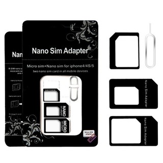 Áo Sim, Vỏ Sim, Adapter Nano Sim, Micro Sim, Que Lấy Sim #1
