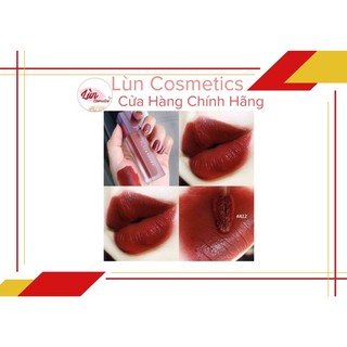 Son kem Black rouge A12 màu đỏ nâu