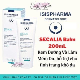 Kem Dưỡng ISIS Pharma Secalia Balm 200mL Giúp Dưỡng Ẩm Và Làm Mềm Da (TEM CTY)