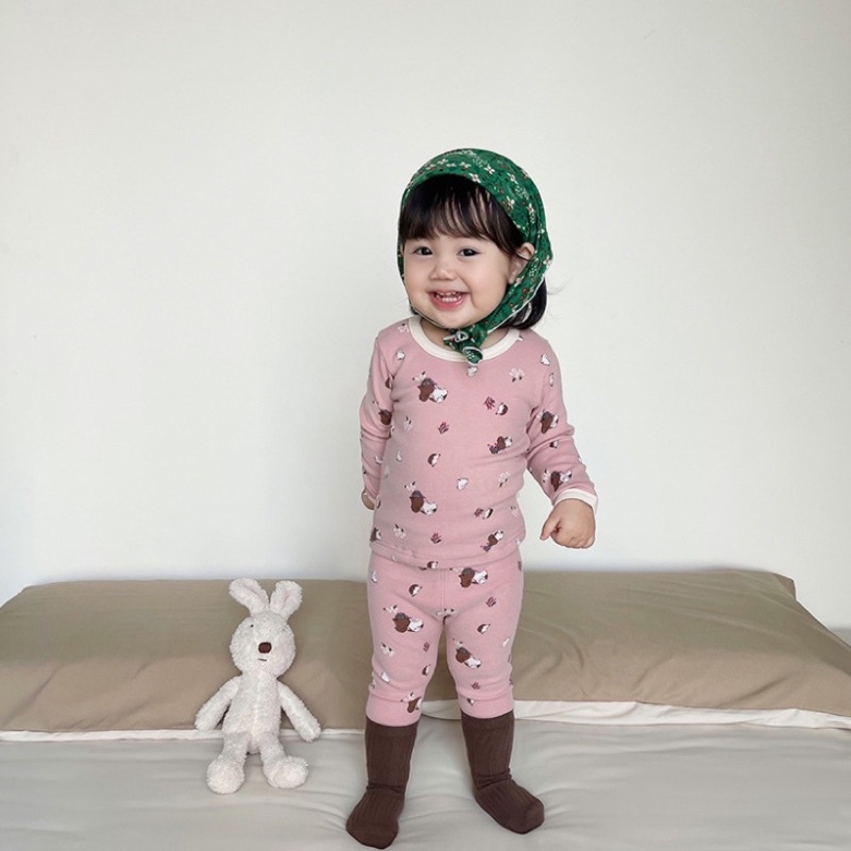 Bộ thu đông tay dài cho bé trai/bé gái AMBB KIDS - HÀNG Quảng Châu Trung Quốc tuyệt đẹp | L I N ORDER |