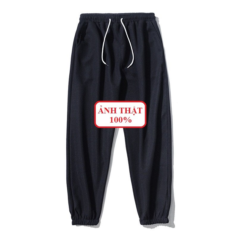 Quần jogger nam nữ unisex thể thao chất xốp thu đông dày dặn JO05 - Overman