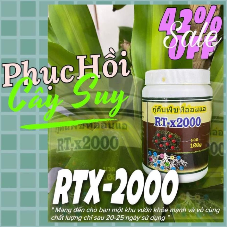 RT-x2000 Thuốc cứu cây trồng bị suy yếu - Chuyên cung cấp giải pháp phục hồi cảnh Nông Nghiệp Việt
