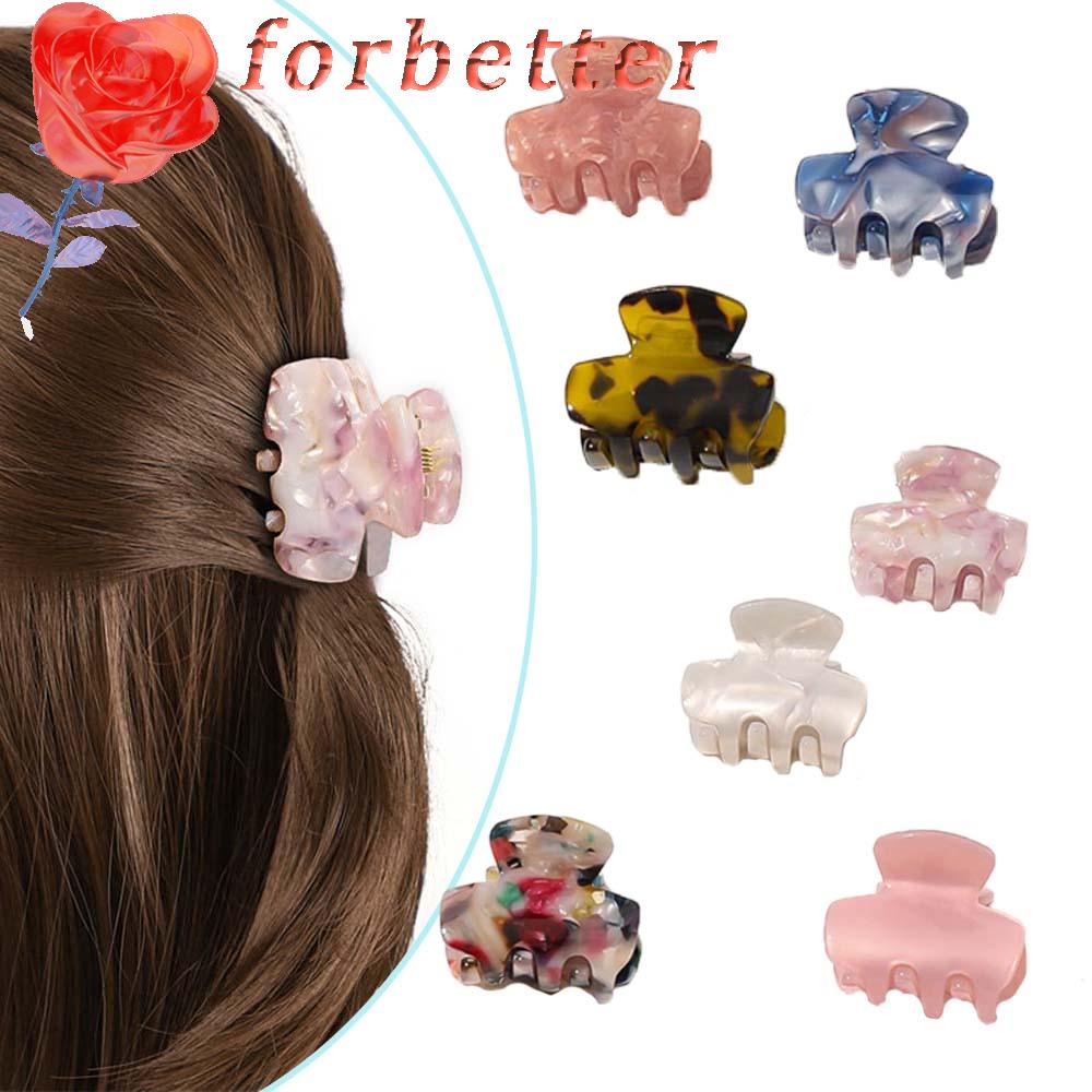 Kẹp tóc họa tiết vân đá xinh xắn cho nữ