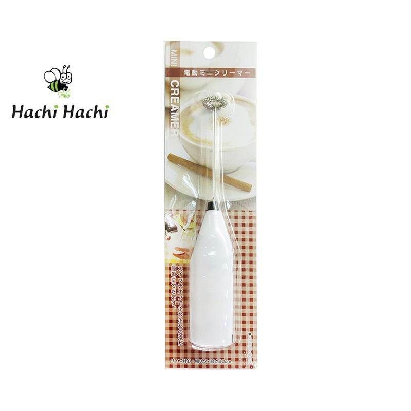Cây đánh tạo bọt Echo Metal 20cm cho sữa, cà phê - Hachi Hachi Japan Shop
