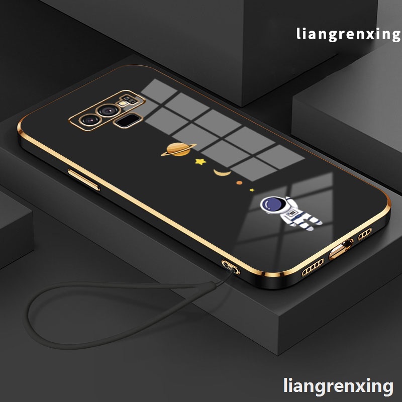 ốp lưng SAMSUNG note 9 Ốp Điện Thoại Silicon Mềm Mạ Điện Chống Sốc Bảo Vệ Cho SAMSUNG note 9 DDTKR01 viền vuông cute