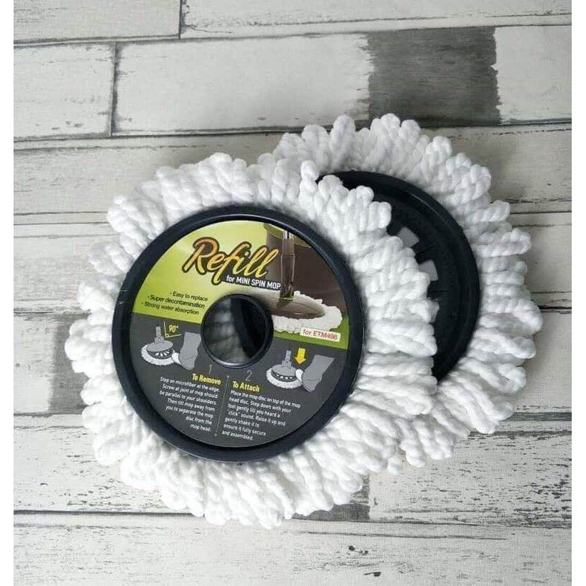 BỘ 2 MIẾNG BÔNG LAU NHÀ LOCKnLOCK ETM451