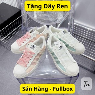 Giày Thể Thao Nam Nữ Trắng Das Mũi Sò, Giày Sneaker Das Sò Hồng Nam Nữ Đủ Size [Full Box Bill]