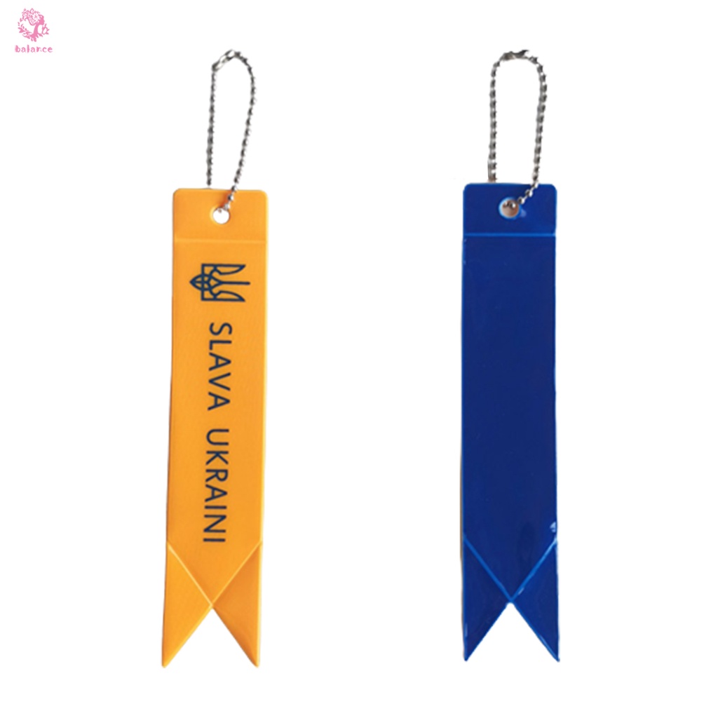 Móc Chìa Khóa Hình Bánh Răng Cưỡi Ban Đêm Ukraine Phản Quang Phù Hợp Cho Túi Đeo Chéo / Balo Đi Học