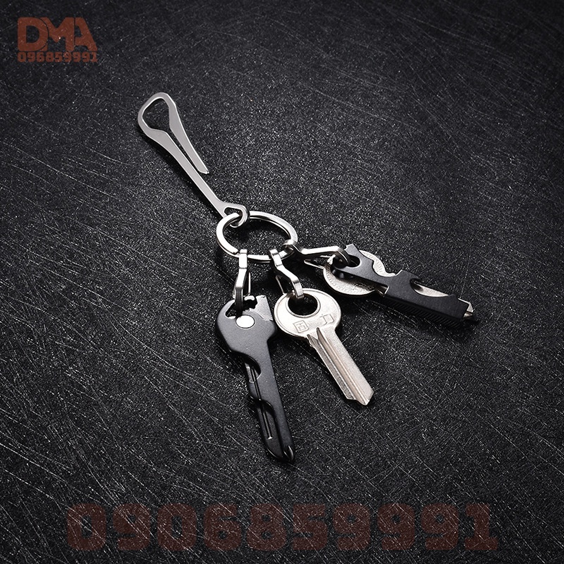 Móc khóa,móc treo phụ kiện EDC SF mini