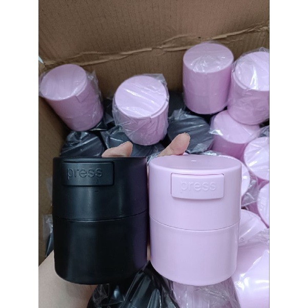 Hũ đựng keo , Hũ bảo quản keo có nút bấm