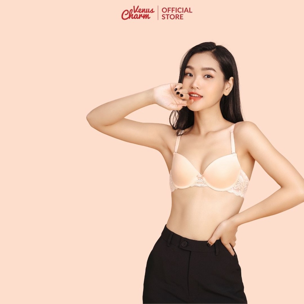 Áo lót trơn có gọng nâng ngực tự nhiên Venus Charm 431