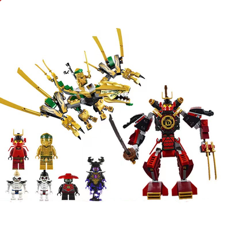 Đồ Chơi Lắp Ráp Rô Bốt Ninja X Samurai Độc Đáo