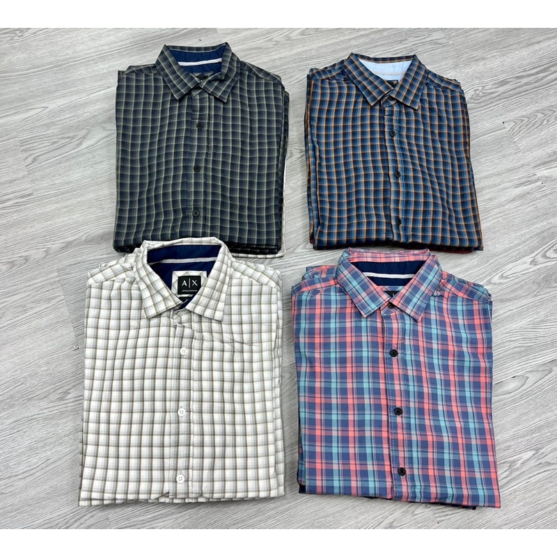 Sơmi cộc tay Armani Exchange