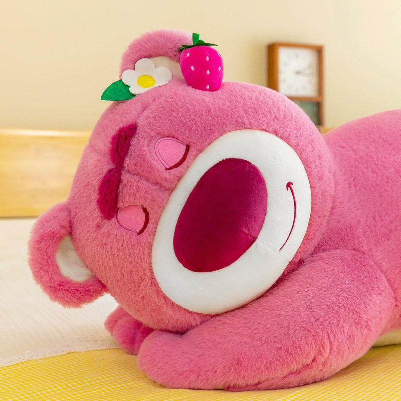 Lotso Thú Nhồi Bông Hình Gấu Dâu Tây Disney Đáng Yêu