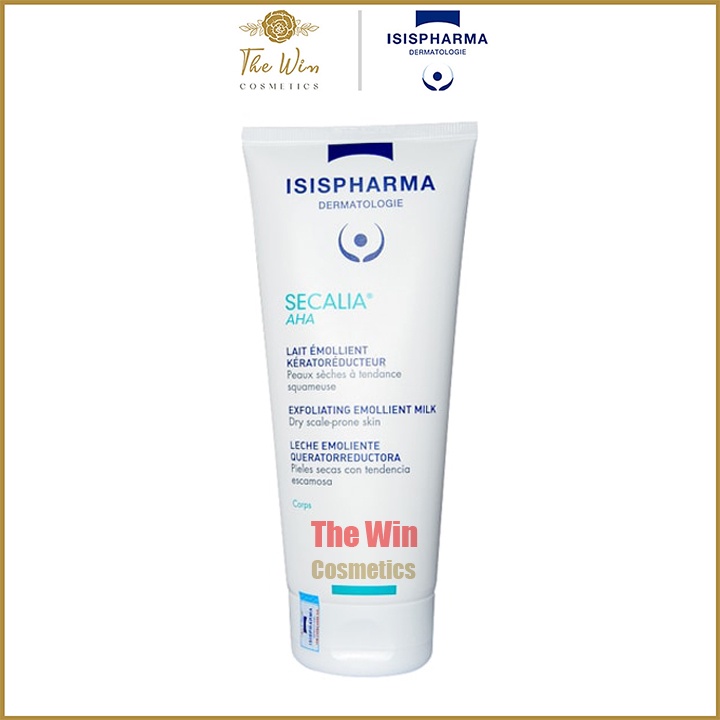 Kem Dưỡng Ẩm Dành Cho Da Khô Tăng Sừng Secalia AHA 200ml/ 75ml - ISIS Pharma